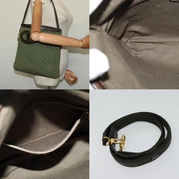 LOUIS VUITTON Monogram Mini Françoise 2Way Tote Bag TST Khaki M92422 Auth 1... - Picture 16 of 16